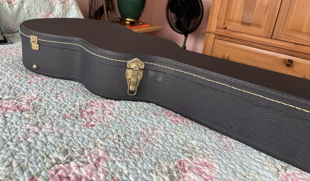 1990's Parlor Guitar Hard Shell Case