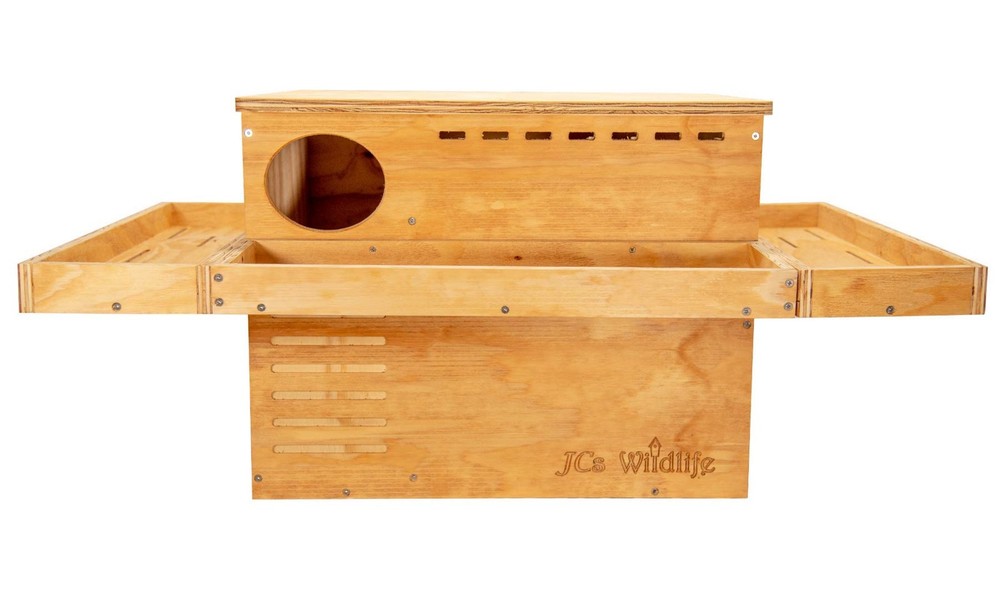 JCS Wildlife 3 Sided Platform Barn Owl Nesting Box