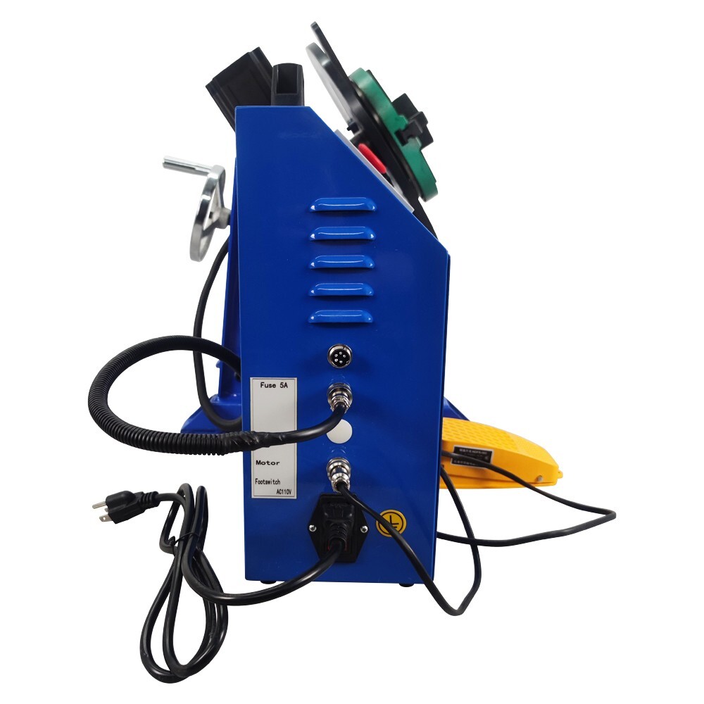 PLC Touch Screen Controller 110LB Welding Positioner Turntable with 200mm Chuck