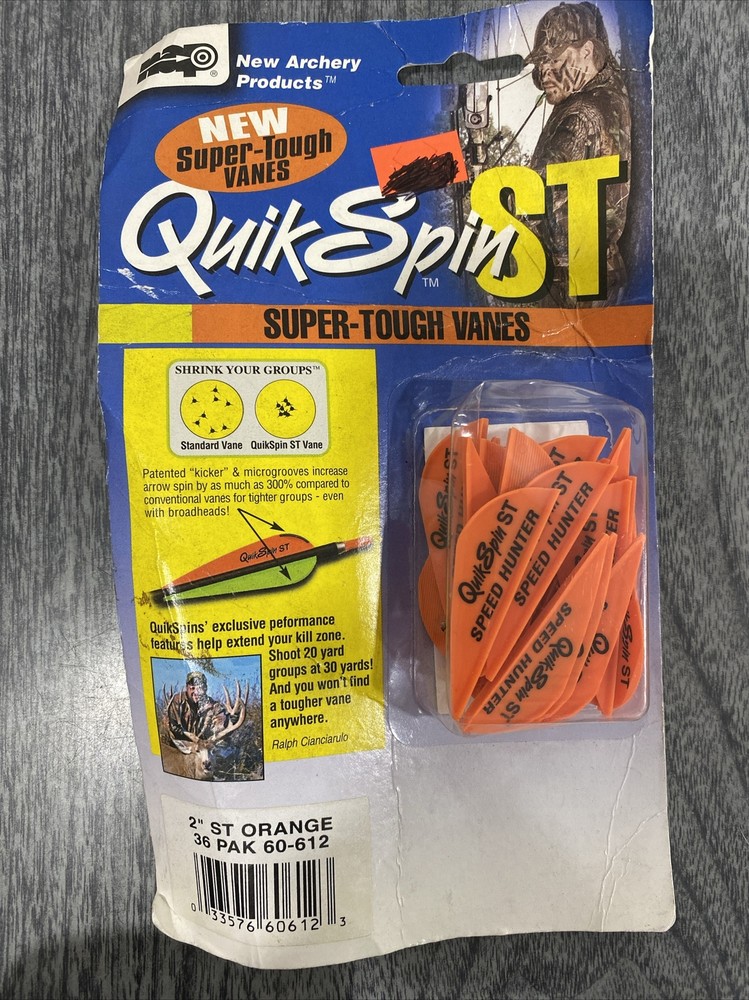 Quik Spin ST Super Tough Vanes 2” 36 Pack