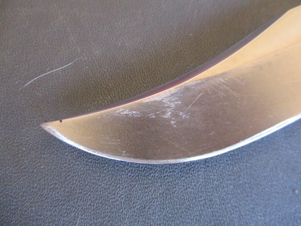 Vtg No Date Code BUCK MODEL 119 Fixed Blade Knife with Sheath