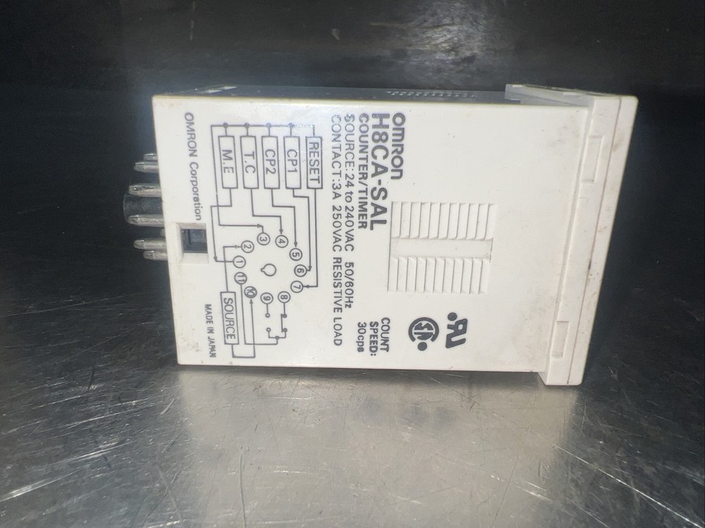 Omron H8CA-SAL Counter/Timer. Used Surplus