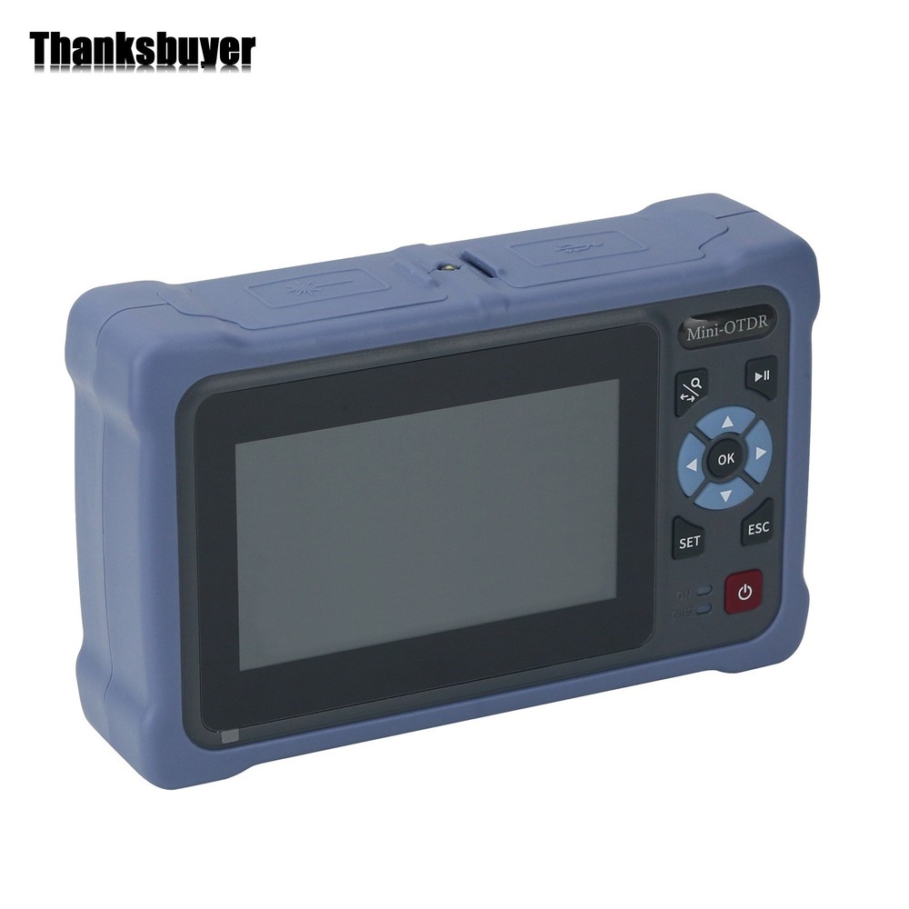 AUA800A APC Port Multifunctional OTDR Optical Time Domain Reflectometer 100KM