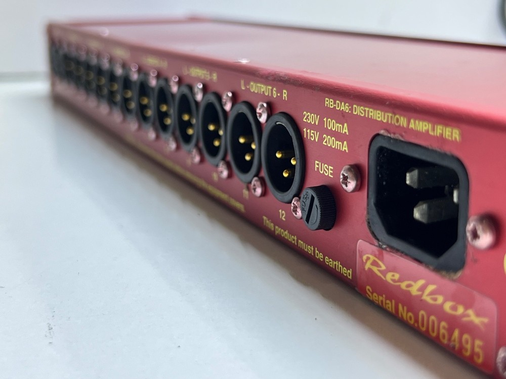 Sonifex Redbox RB-DA6 Distribution Amplifier