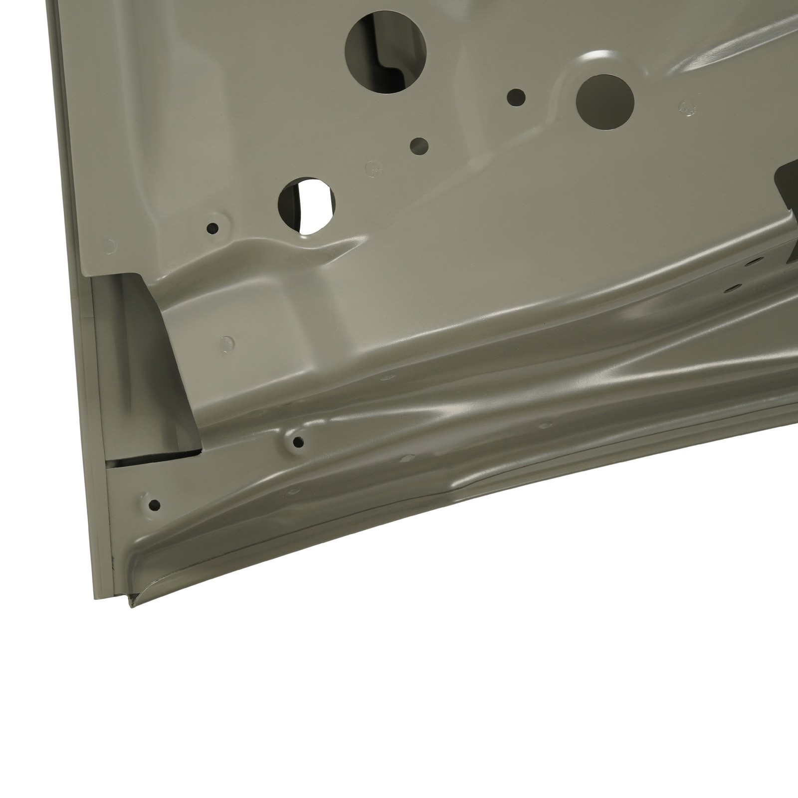 Front Left Driver Side Door Shell Gray For Tesla Model 3 2017-2023 #1081421-E0-C