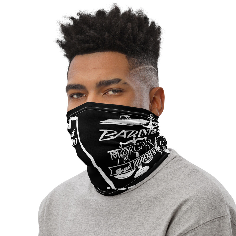 Key West Invasion Neck Gaiter - Black