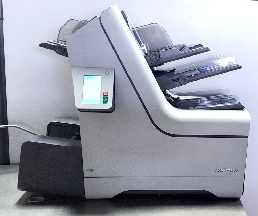 Hasler M3500 Tabletop Folder FOR PARTS ONLY