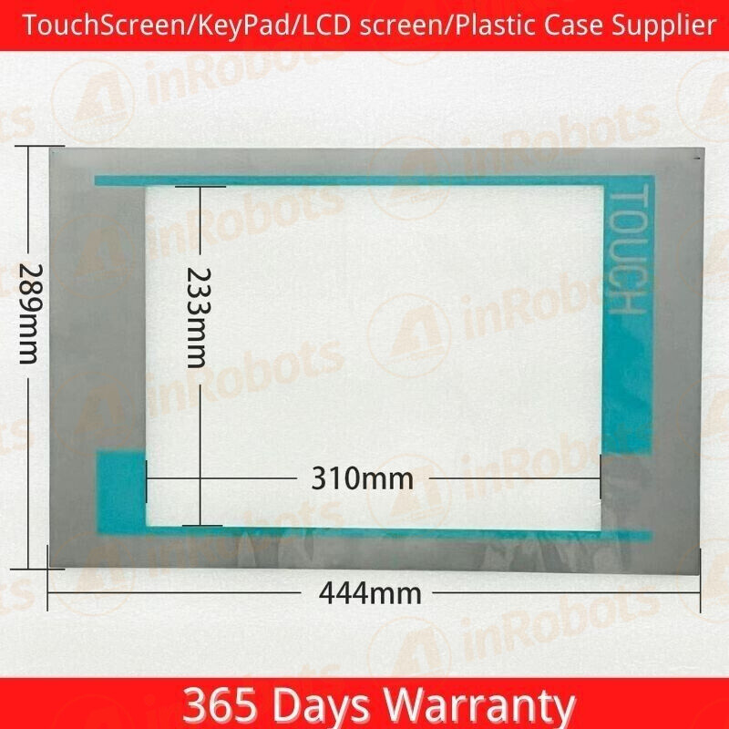 Touch Screen Panel Flat Panel 15 Touch ext 6AV7861-2TB10-1AA0 + Overlay Film