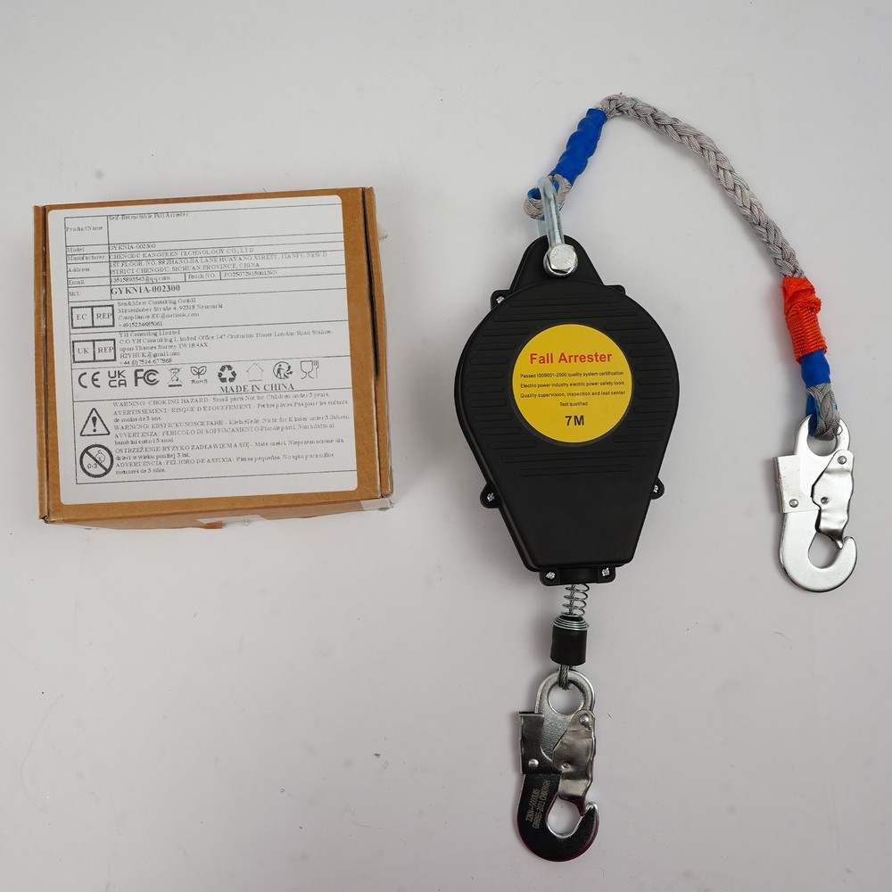 Self-Retractable Falling Arrester Fall Arrest Protection Equipment Protect Gaer