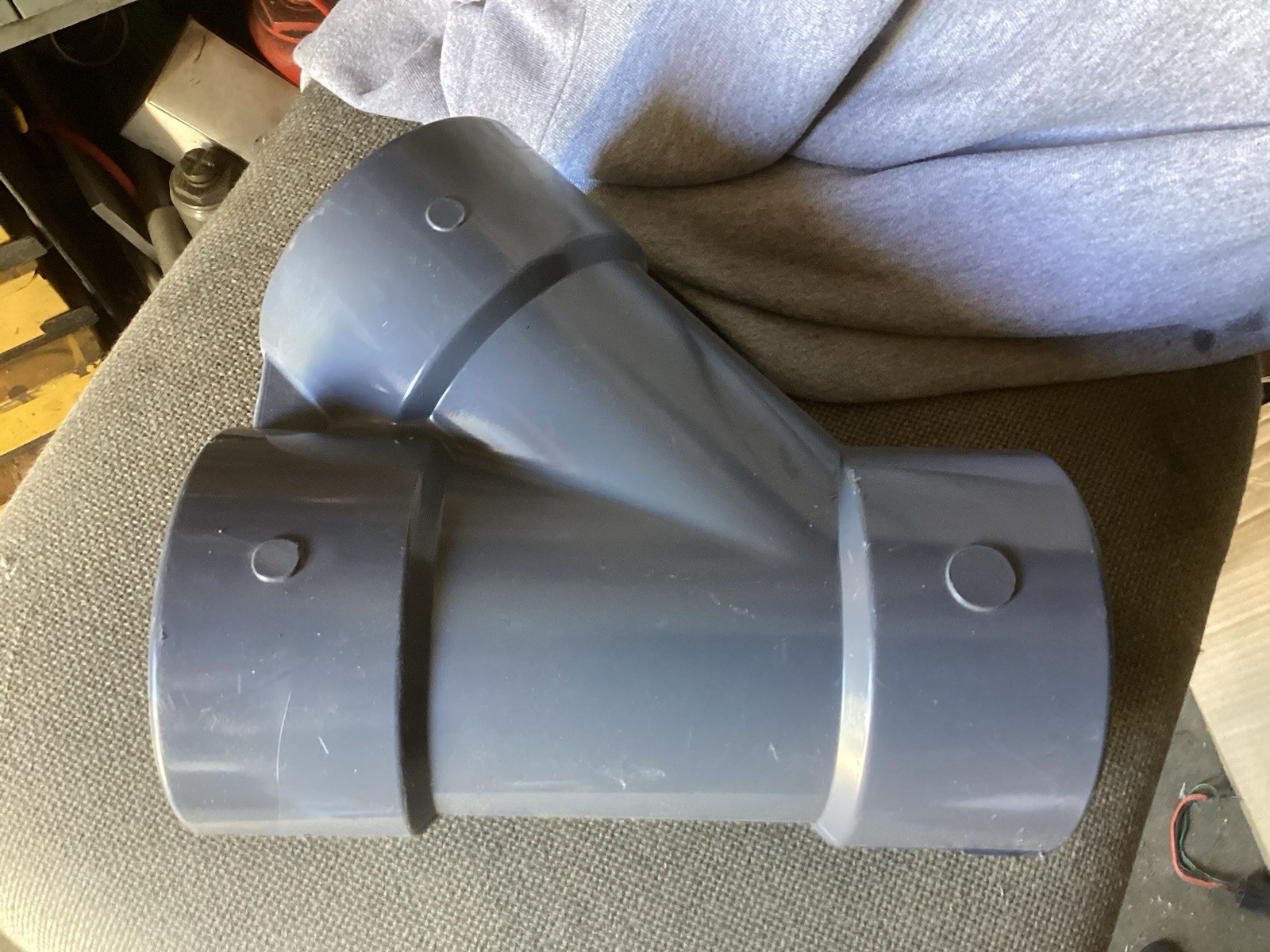 SPEARS 875-040 WYE 4 IN SCH 80 PVC 150 PSI