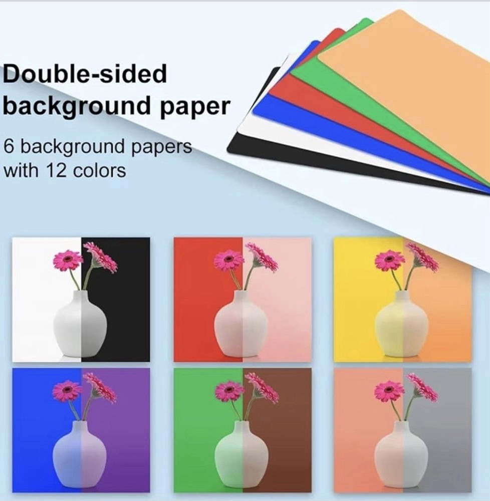 KGDiS Foldable LED Ring Light Studio Box 40Cm Folding Lightbox 160 LED