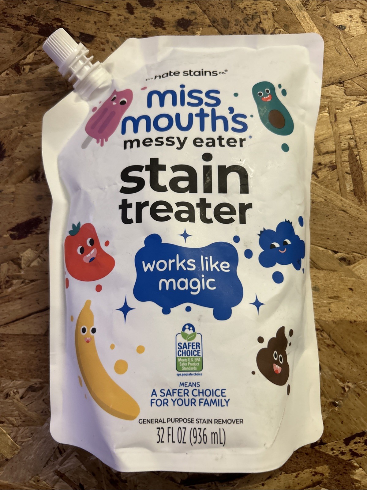 Miss Mouth's Messy Eater Stain Treater - 32oz Refill - XL Size