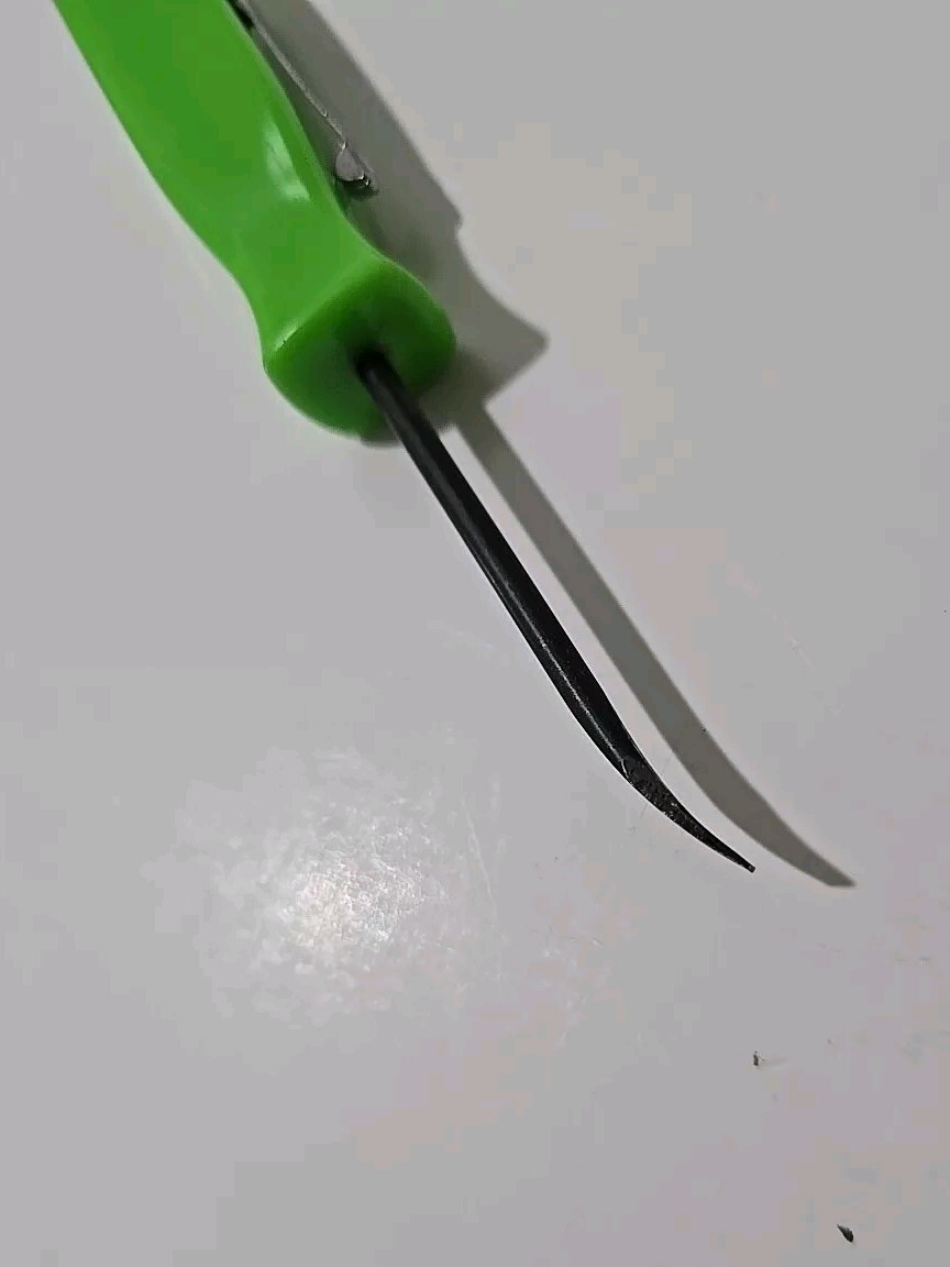 2PK SNAP ON TOOL BOX LOGO EMBLEM Chrome Plastic Badge Decal 8"+2 Green Pry Bar !