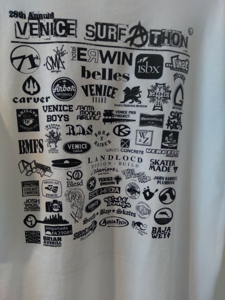 Venice Surf-A-Thon Surf Contest 28th Annual Competition tshirt