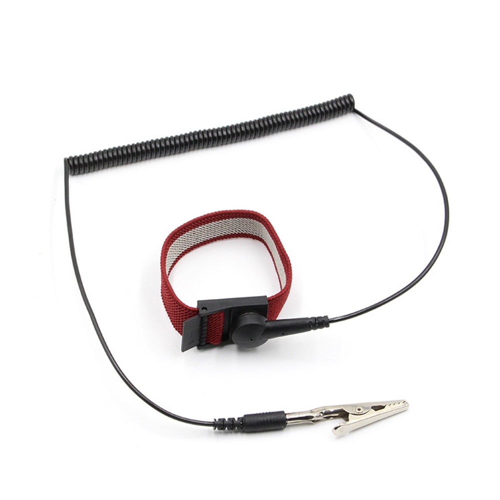 Adjustable Anti Static ESD Wrist Strap Discharge Ground Bracelet Electronic E