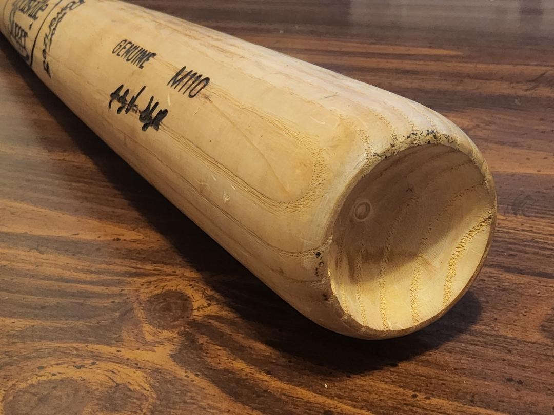 Pittsburgh Pirates ANDY VAN SLYKE Game Used 1990 Rare 1 Year Model M110 Bat