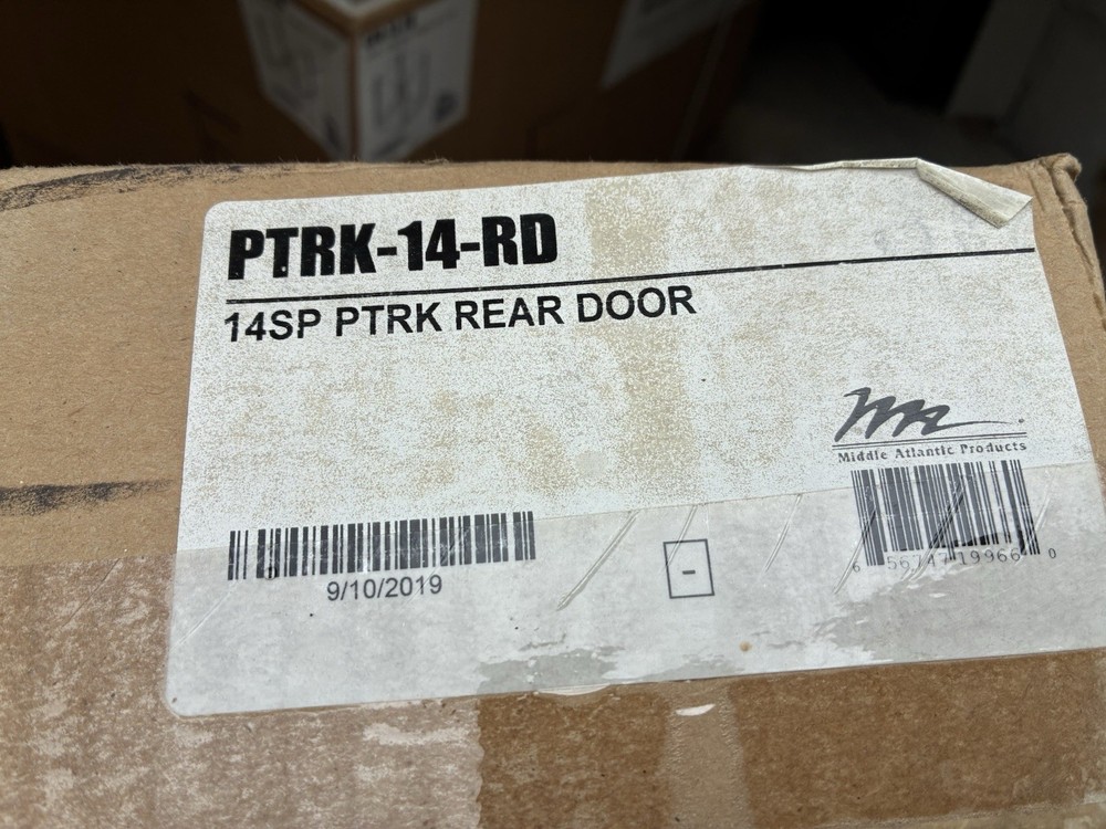 PTRK-14-RD Middle Atlantic 14SP PTRK Rear Door