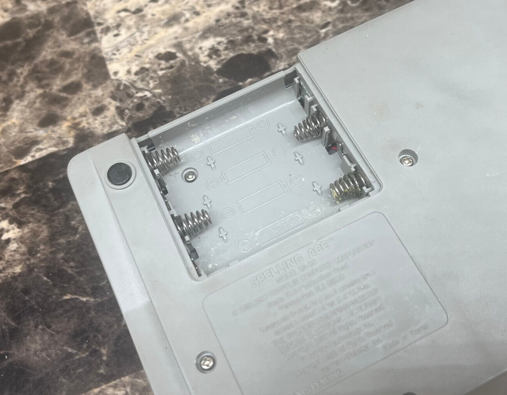 Franklin Computer Spelling Ace Linguistic Tool Model SA-98 WORKS