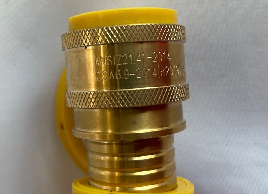 Gas Quick Connector Solid Brass Fitting KJ005