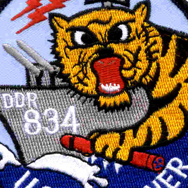USS Turner DDR-834 Destroyer Radar Picket Ship Patch