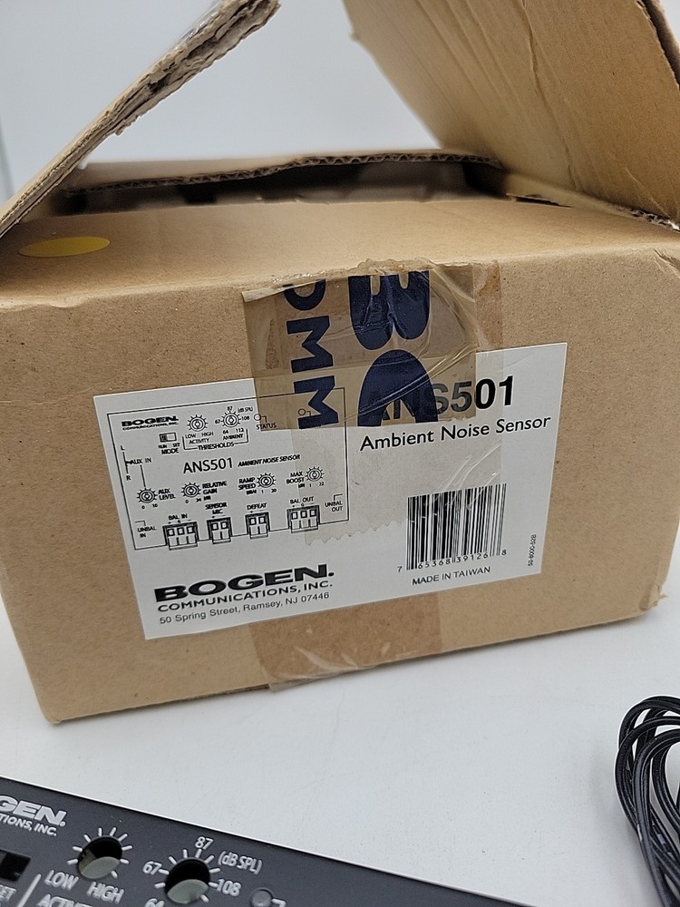 Bogen Communications Model: ANS501 Ambient Noise Sensor