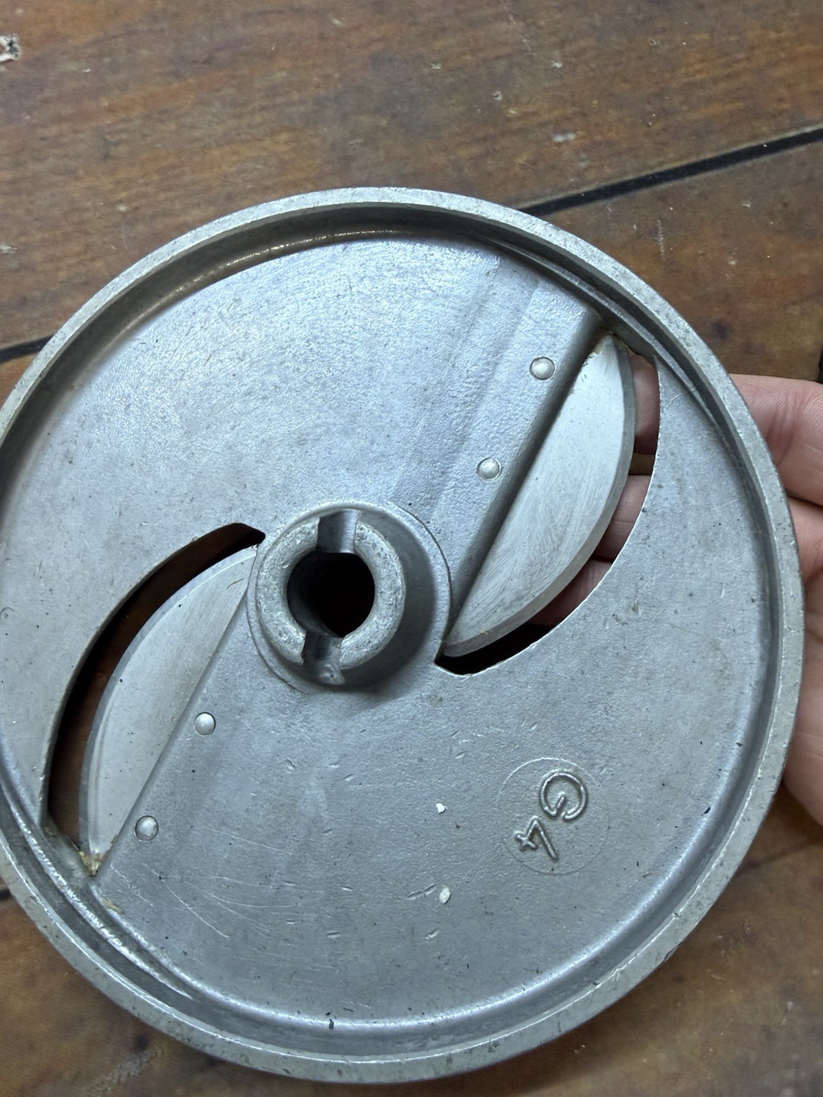 BRUNNER ANLIKER Metal disc 180mm 7.1" Coarse cut G4 232.01801 for Food Processor