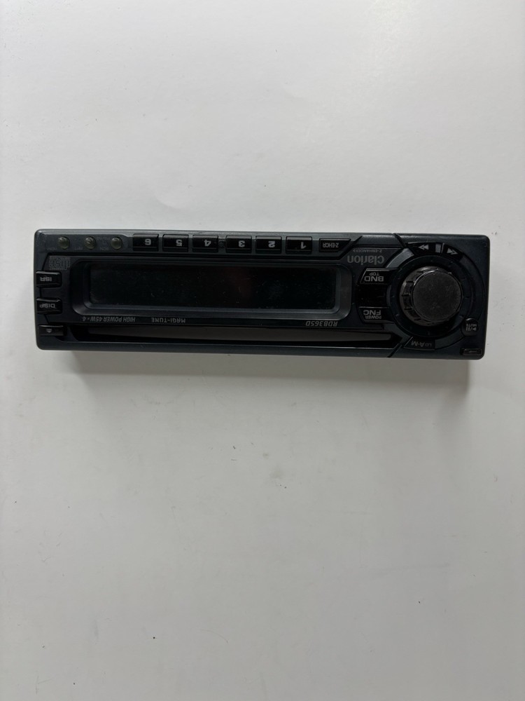 CLARION RDB365D Replacement Faceplate For Car Stereo