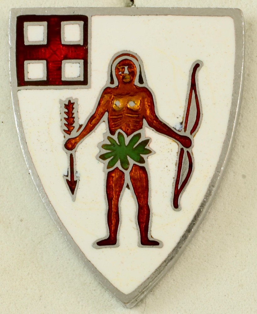 182nd Infantry Regiment Crest DI/DUI Screwback