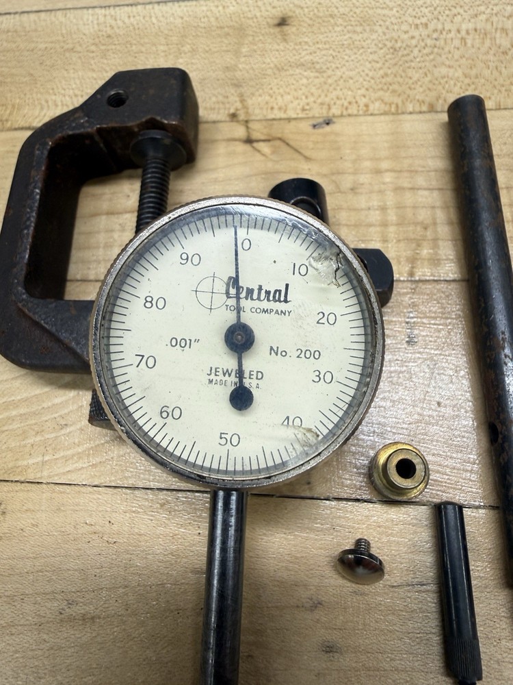 Vintage Central Tool Company No.200 Dial Indicator Set