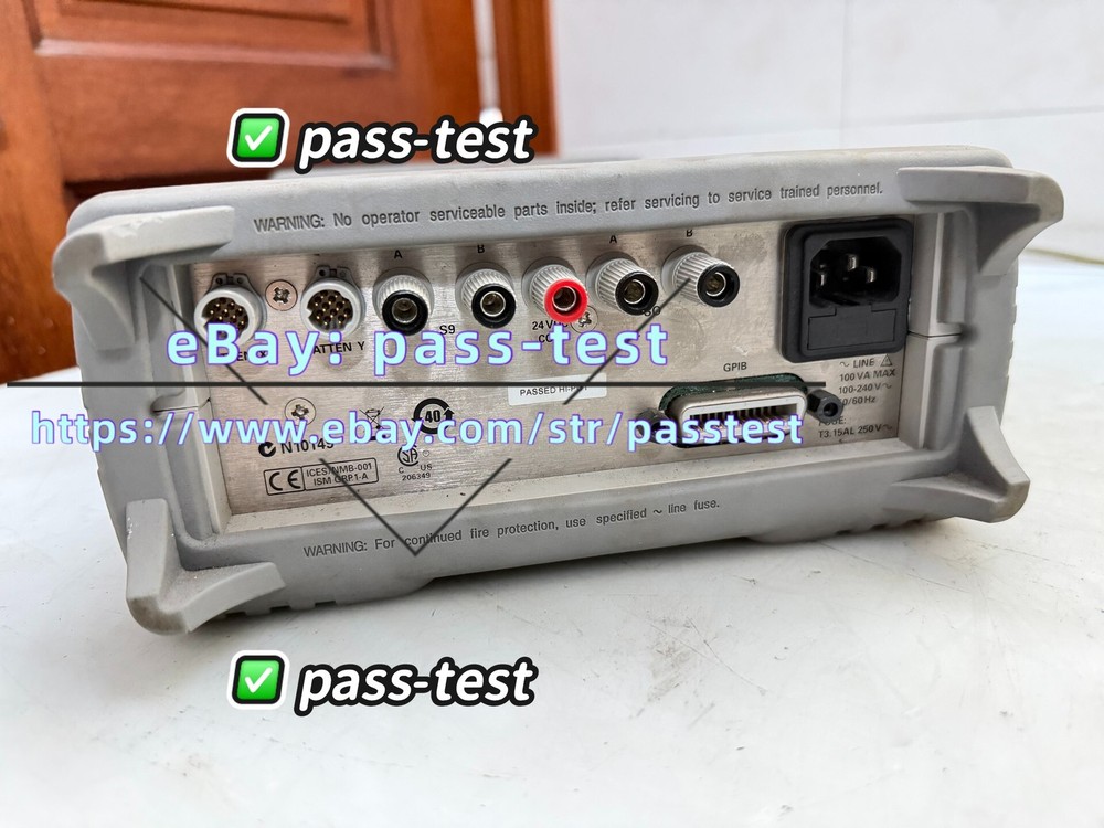 keysight hp Agilent 11713B Attenuator / Switch Driver #pass