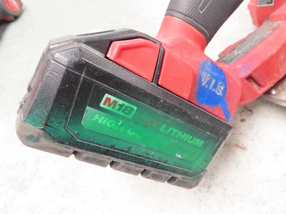Milwaukee 3 Tool Combo Kit 2 Batteries USED