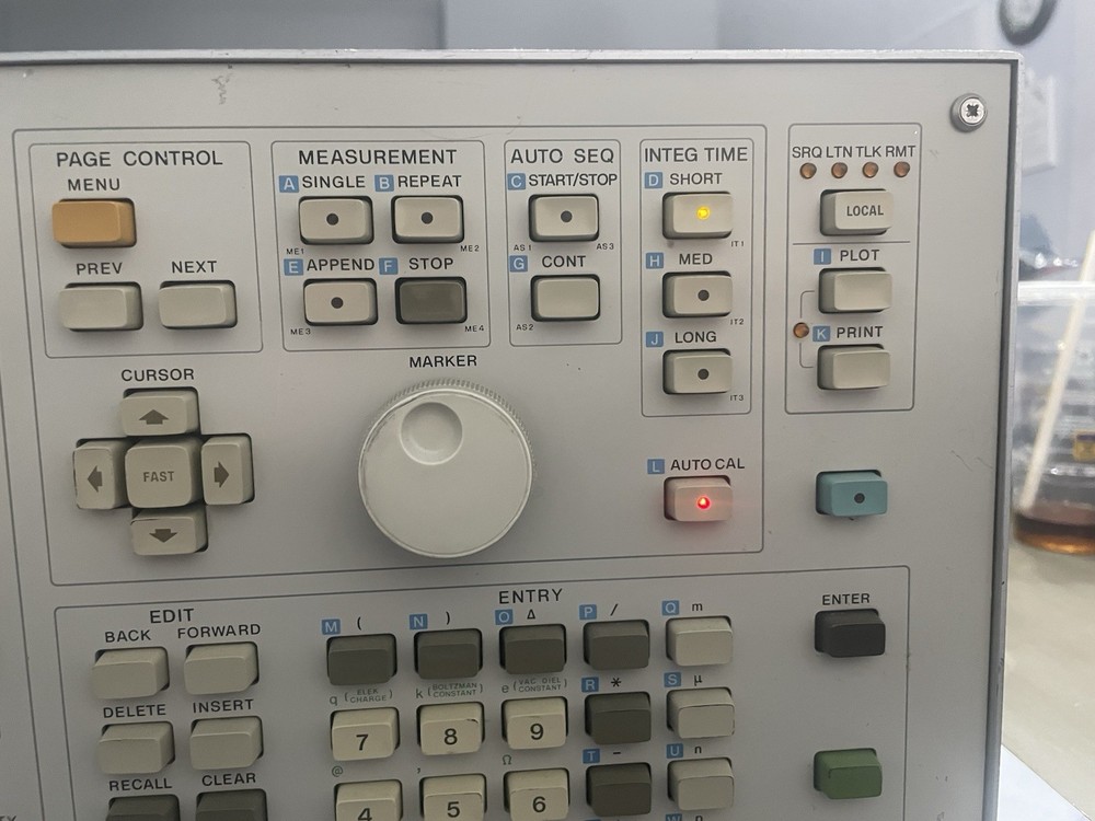 HP 4145A Semiconductor Parameter Analyzer Used Condition Working See Description