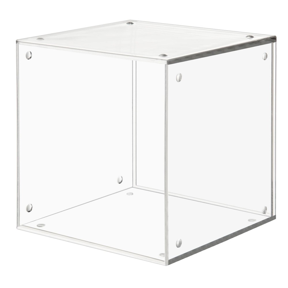 STORi Stackable Clear Plastic CD Organizers (2 Pack) Cube Jewel Case Holders ...