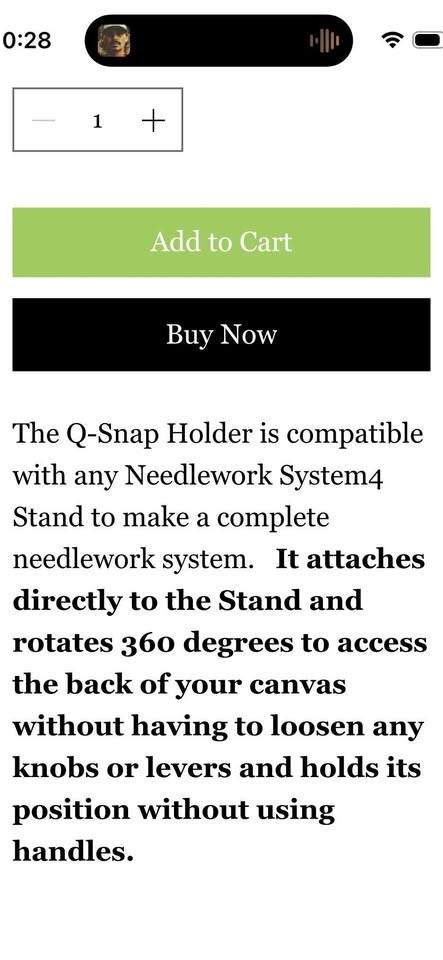 Needlework System 4 Q-Snap Clamp attachment and 2 Q-Snap Frames