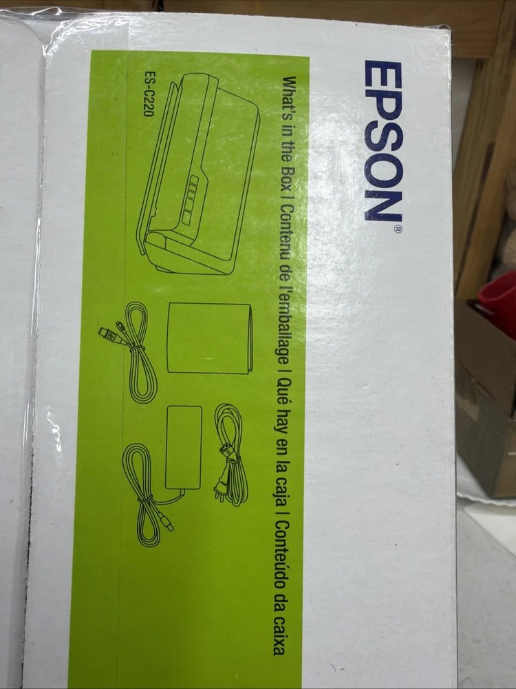 NEW SEALED Epson WorkForce ES-C220 Color Document Scanner