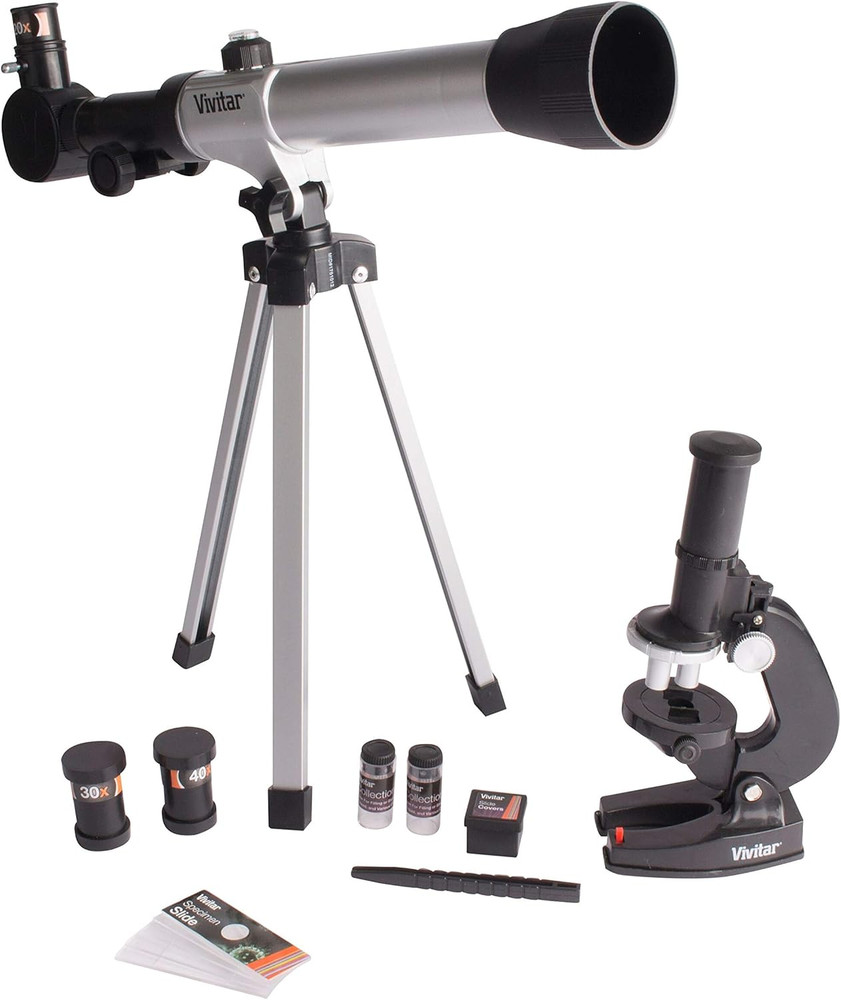 20X/30X/40X Telescope and Microscope Kit (Black)