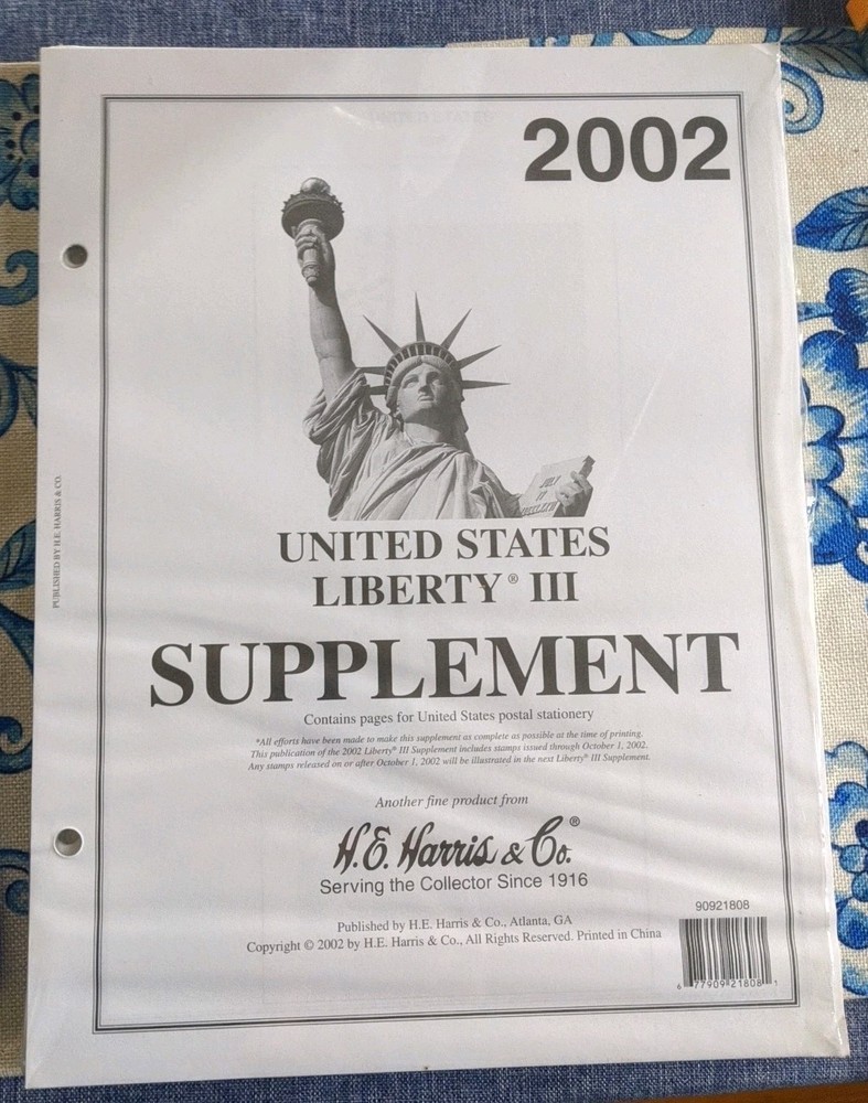 H.E. Harris U.S. Liberty III 2002 Supplement