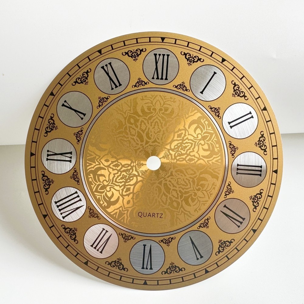 DIY Iron Wall Clock Clock Face Roman Numerals For DIY Quartz Wall Clock Projects