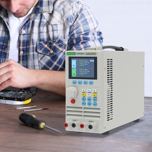 Programmable Electronic Load Tester, Electronic Load Tester with Dual Channel