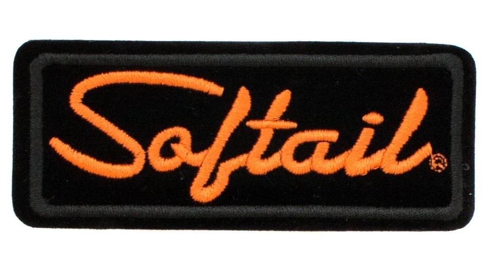 Harley Davidson Patch/Patch Model " Softail " #8011680 10.2cm x 4.2cm