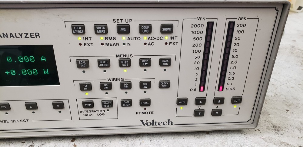 VOLTECH PM3000A Universal Power Analyzer