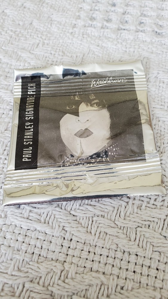 Washburn Paul Stanley Kiss Signature Guitar Pick Sealed One Pick New