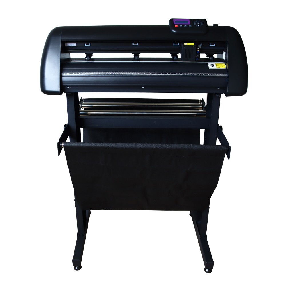 Cutting Plotter Machine Automatic Edge Patrol 24in Steel-string Roller GC-721ABJ