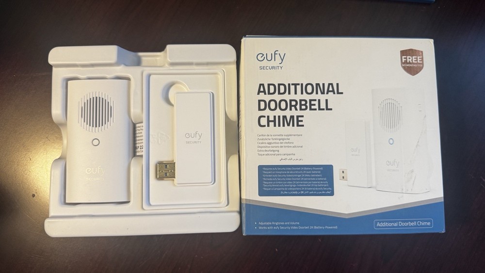 Eufy Security Video Doorbell Additional Chime - Open Box