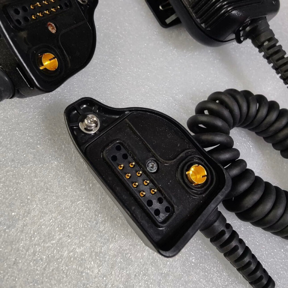 USED HARRIS intercom radio microphone speaker