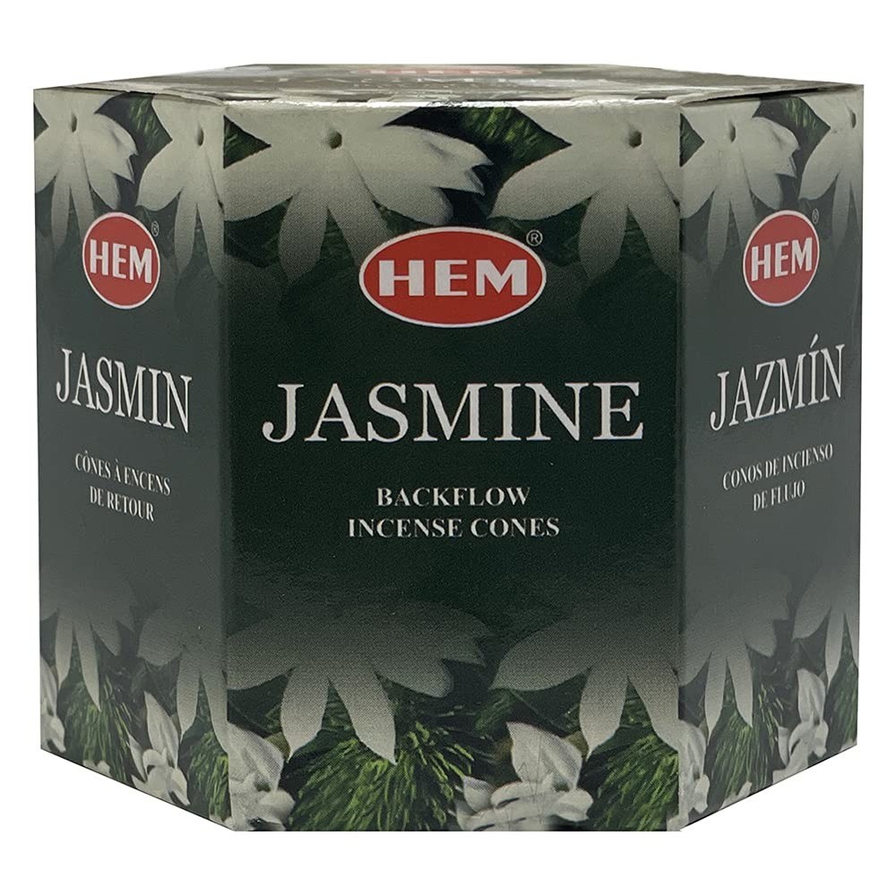 TRUMIRI Jasmine Backflow Incense Cones For Waterfall And Mat Bundle