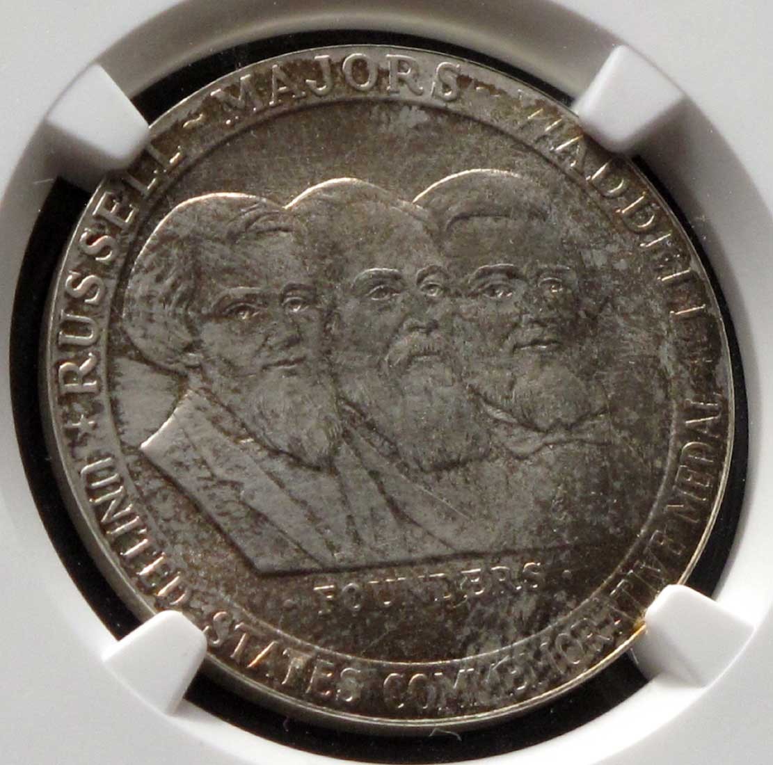 1960 HK-582 : NGC MS 66 : Gem SILVER Pony Express Centennial Off. Medal ASW 0.83