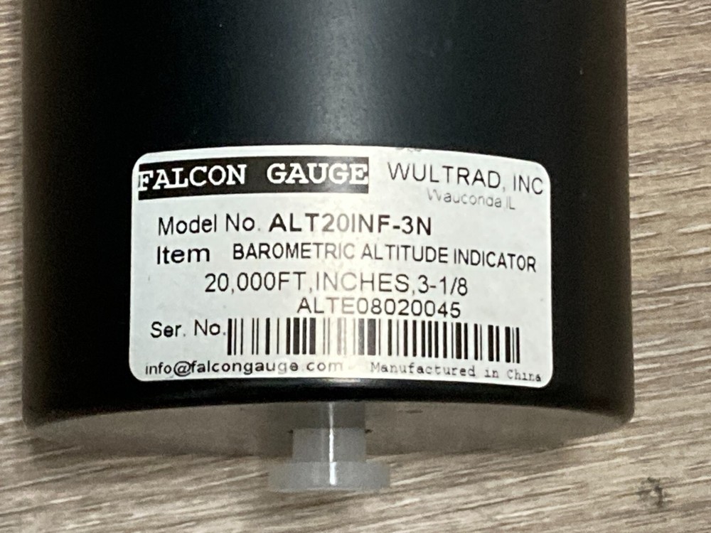 Falcon ALT201NF-3N Sensitive Altimeter