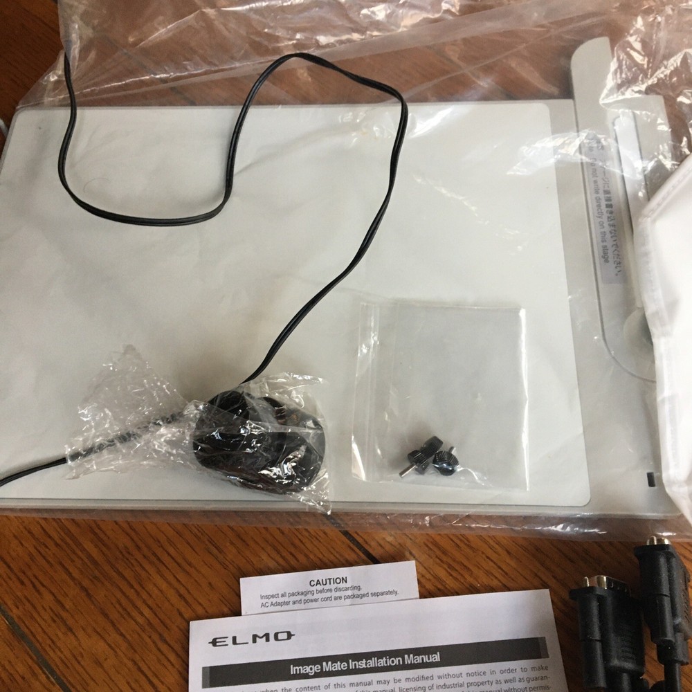 ELMO 5.2X OPTICAL ZOOM TT-02 RX Document Camera Visual Presenter Projector.