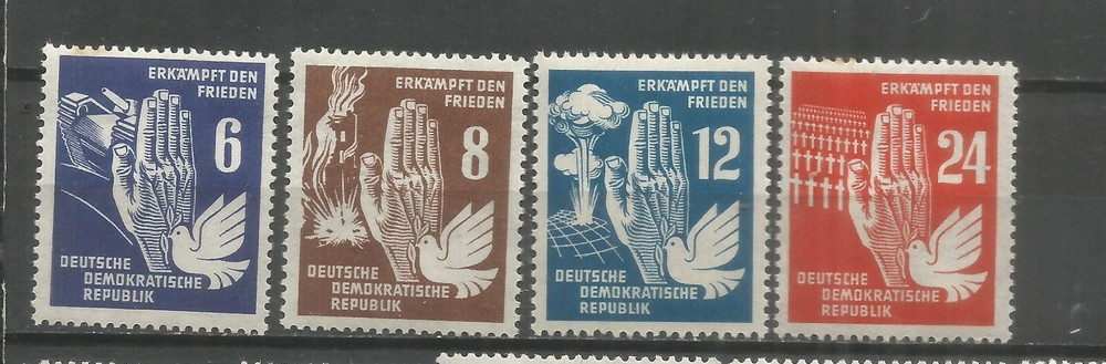 DDR 276-79 absolutely mint